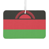 Malawische vlag luchtverfrisser (Achterkant)