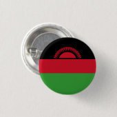 Malawische vlag, Vlag van Malawi Ronde Button 3,2 Cm (Voorkant /achterkant)
