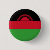 Malawische vlag, Vlag van Malawi Ronde Button 3,2 Cm (Voorkant)