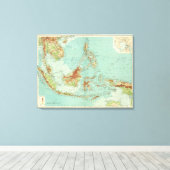 Malay Archipelago Canvas Afdruk (Insitu (Houten vloer))
