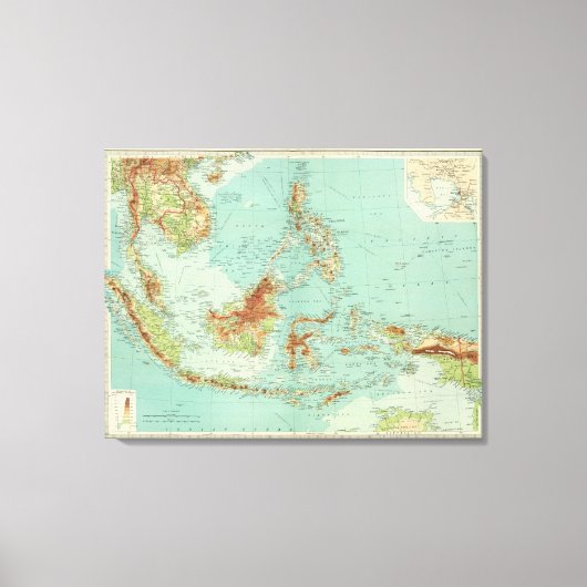 Malay Archipelago Canvas Afdruk (Voorkant)