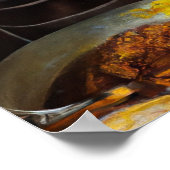Malay Woman Making Curry Puffs - Canvas Art Print (Hoek)