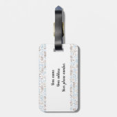 Malayalam Bagagelabel (Achterkant verticaal)