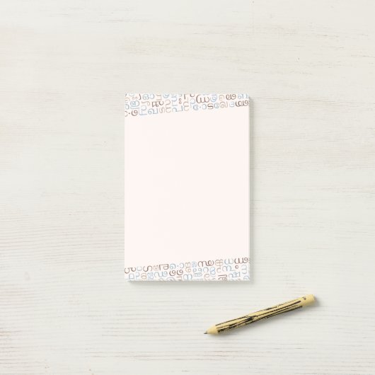 Malayalam Post-it® Notes (Op bureau)