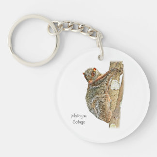 Malayan Colugo AcrylSleutelhanger Sleutelhanger