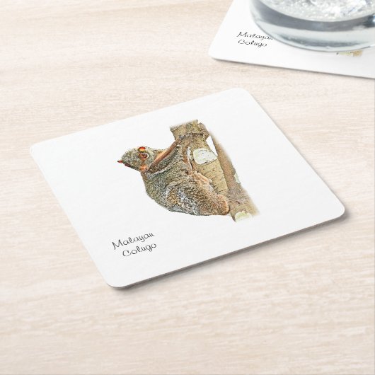 Malayan Colugo Onderzetter (Schuin)