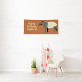 Malayan or Asian Tapir Custom Message Spandoek (Insitu)