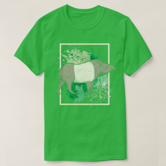 Malayan Tapir T-shirt (Design voorkant)