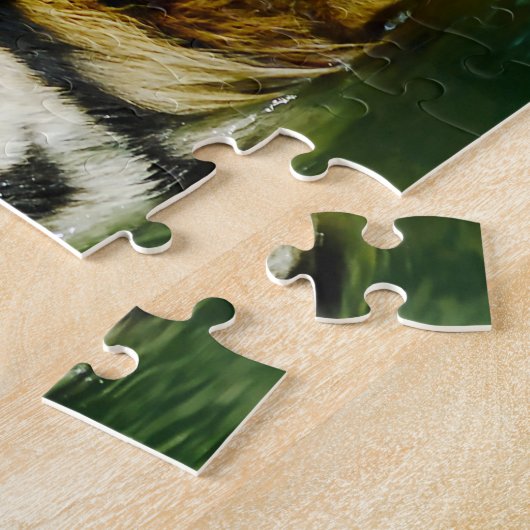 Malayan Tiger Big Cats. Legpuzzel (Zijkant)