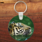 Malayan Tiger zwemschot Sleutelhanger (Achterkant)