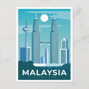 MALAYSIA BRIEFKAART