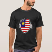 Malaysia Flag T-shirt (Voorkant)