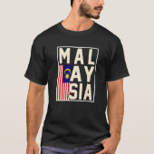 Malaysia Flag   T-shirt (Voorkant)