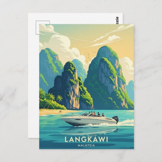 Malaysia Langkawi Briefkaart (Voorkant / Achterkant)