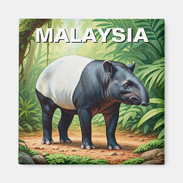Malaysia Tapir Magneet