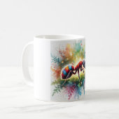 Malaysian exploding ant 221024AREF132 - Watercolor Koffiemok (Voorkant links)