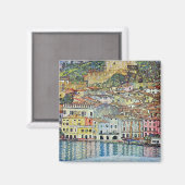 Malcena in de Gardasee door Gustav Klimt Magneet (Voorkant / Achterkant)
