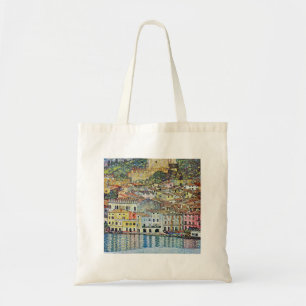 Malcena in de Gardasee door Gustav Klimt Tote Bag