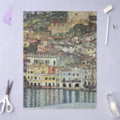 Malcesine at Lake Garda by Gustav Klimt Tissuepapier (Craft)