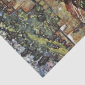 Malcesine at Lake Garda by Gustav Klimt Tissuepapier (Detail)