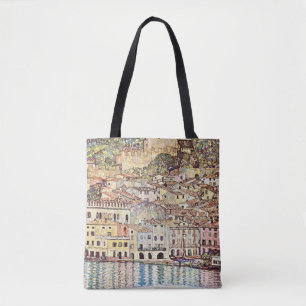 Malcesine bij het Gardameer door Gustav Klimt Tote Bag