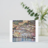 Malcesine bij het Gardameer, Gustav Klimt Briefkaart (Staand voorkant)