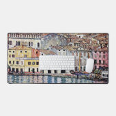 Malcesine bij het Gardameer, Gustav Klimt Bureaumat (Keyboard & Muis)