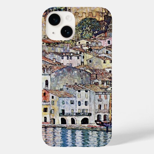 Malcesine bij het Gardameer, Gustav Klimt Case-Mate iPhone Case (Achterkant)