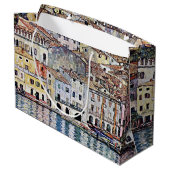 Malcesine bij het Gardameer, Gustav Klimt Groot Cadeauzakje (Achterkant Gekanteld)