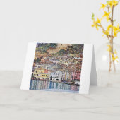 Malcesine bij het Gardameer, Gustav Klimt Kaart (Gele Bloem)