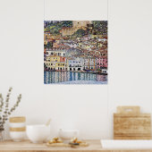 Malcesine bij het Gardameer, Gustav Klimt Poster (Keuken)