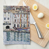 Malcesine bij het Gardameer, Gustav Klimt Theedoek (Quarter Fold)