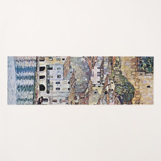 Malcesine bij het Gardameer, Gustav Klimt Yogamat (Voorkant (horizontaal))