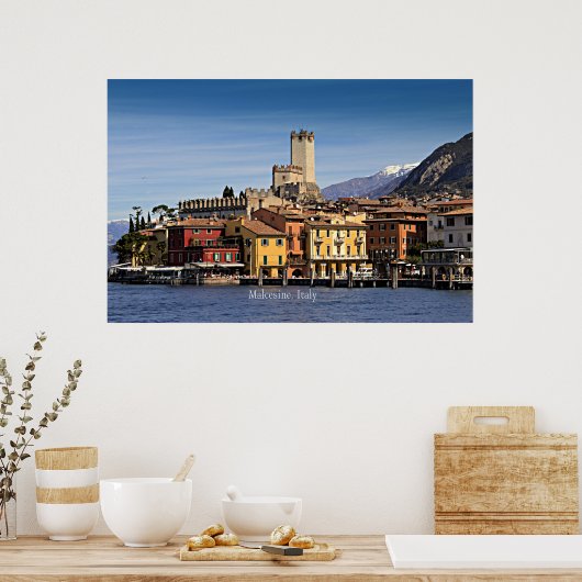 Malcesine, Italië Poster (Keuken)