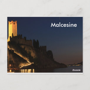 Malcesine lago di garda briefkaart