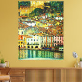 Malcesine op het Gardameer (1913), Gustav Klimt Canvas Afdruk (Insitu (Woonkamer))