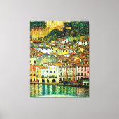 Malcesine op het Gardameer (1913), Gustav Klimt Canvas Afdruk (Voorkant)