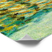 Malcesine op het Gardameer (1913), Gustav Klimt Poster (Hoek)