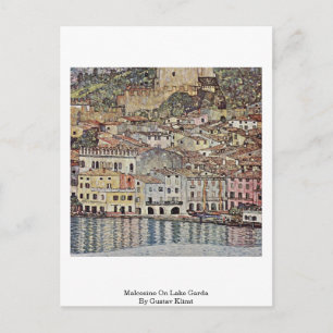 Malcesine op het Gardameer door Gustav Klimt Briefkaart