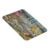 Malcesine op het Gardameer door Gustav Klimt Magneet (Rechterzijde)