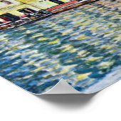 Malcesine op het Gardameer door Gustav Klimt Poster (Hoek)