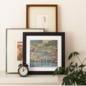 Malcesine op het Gardameer door Gustav Klimt Poster