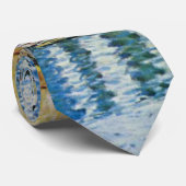 Malcesine op het Gardameer door Gustav Klimt Stropdas (Opgerold)