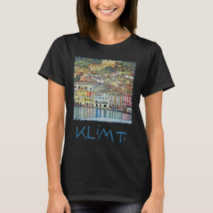 Malcesine op het Gardameer door Gustav Klimt T-shirt