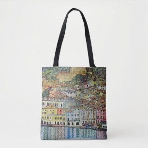 Malcesine op het Gardameer door Gustav Klimt Tote Bag