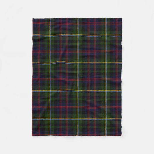 Malcolm Clan Tartan Pset Fleece Blanket Deken (Voorkant)