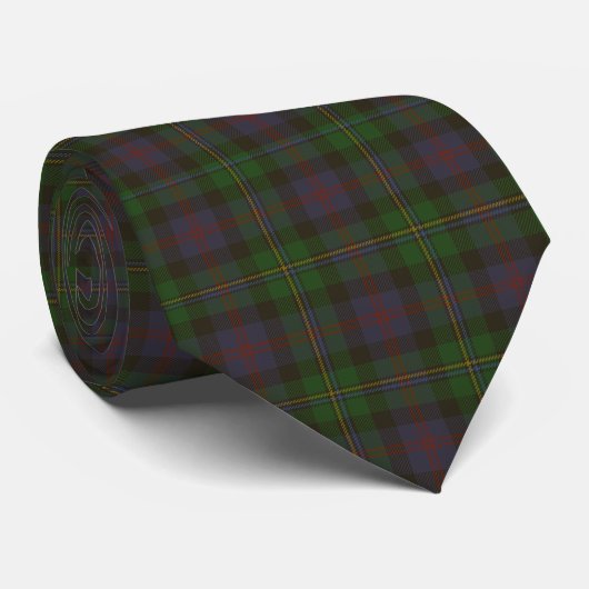 Malcolm Clan Tartan Stropdas (Opgerold)