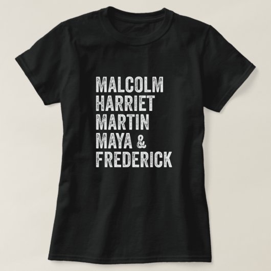 Malcolm Harriet Martin Maya & Frederick T-shirt (Design voorkant)