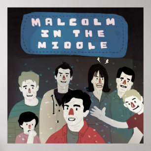 Malcolm in het midden poster
