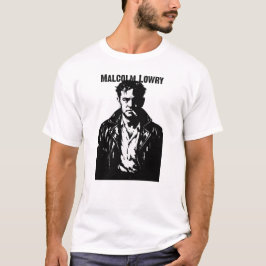 Malcolm Lowry Rebellie Portret T-shirt